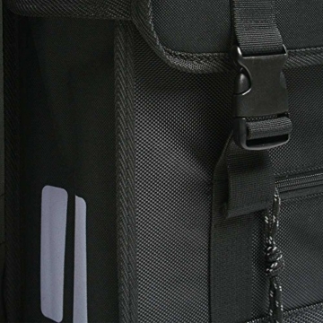 Basil Doppelpacktasche Tour, Black, 32 x 12 x 32 cm, 26 Liter, 17002 - 