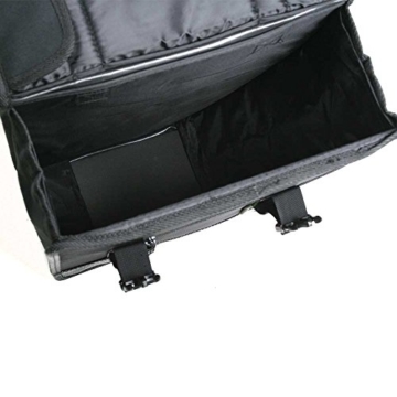 Basil Doppelpacktasche Tour, Black, 32 x 12 x 32 cm, 26 Liter, 17002 - 