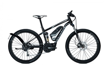 E-Bike Focus Thron Speed Limited 9G E-Mountainbike 17Ah 27,5' Herren schnelles Ebike bis 45 km/h, Rahmenhöhen:44, Farben:black 36v/17ah -