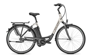 E-Bike Raleigh DOVER IMPULSE 7R HS Wave 11Ah in grey matt/silver matt, Rahmenhöhe:46 -