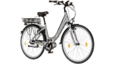 FISCHER FAHRRAEDER E-Bike City Damen Ecoline, 28 Zoll, 7 Gang, Mittelmotor, 317 Wh 71,12 cm (28 Zoll) -