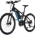 FISCHER FAHRRAEDER E-Bike Mountainbike ProlineEvo EM1609, 27,5 Zoll, 9 Gang, Mittelmotor, 504 Wh 70 cm (27,5 Zoll) - 