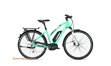 FOCUS Aventura 8G E-Bike E Bike Pedelec Elektrofahrrad Trapez 50cm M 400Wh Akku Aquablue/Schwarz Modell 2017 -