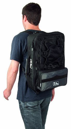 M-Wave Gepäcktasche 3-fach Traveller, schwarz/ grau, 62 l - 