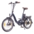 NCM Paris 20 Zoll Elektrofahrrad,E-Faltrad,E-Bike,Pedelec,Klapprad,36V 250W Bafang Motor, 36V Li-Ion Akku mit 14Ah PANASONIC Zellen,weiß,silber,dunkel blau,schwarz (Blau) - 