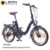 NCM Paris 20 Zoll Elektrofahrrad,E-Faltrad,E-Bike,Pedelec,Klapprad,36V 250W Bafang Motor, 36V Li-Ion Akku mit 14Ah PANASONIC Zellen,weiß,silber,dunkel blau,schwarz (Blau) -