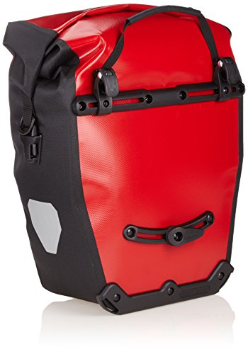Ortlieb Unisex Gepäckträgertasche Back-Roller City Paar, rot-schwarz, 42 x 32 x 17 cm, 40 Liter, F5001 - 