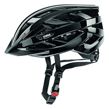 Uvex Unisex Fahrradhelm I-Vo, black, 56-60cm, 4104240217 -