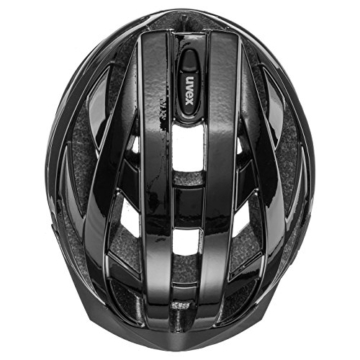 Uvex Unisex Fahrradhelm I-Vo, black, 56-60cm, 4104240217 - 