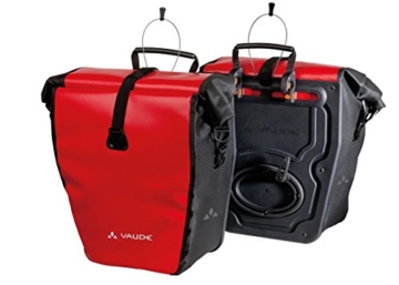 Vaude Radtasche Aqua Back, red/black, 37 x 33 x 19 cm, 48 Liter, 10917 -