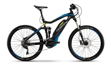 Haibike Sduro AllMtn RC 27, 5 Zoll Schwarz/Blau/Gelb Matt (2016), 52 - 