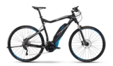 HAIBIKE Sduro Cross RC Herren schwarz/cyan/grau matt Rahmengröße 48 cm 2016 E-Crossbike -