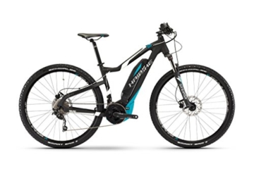 HAIBIKE Sduro HardNine 5.5 29" schwarz/weiß/cyan matt Rahmengröße 50 cm 2017 E-Hardtail -