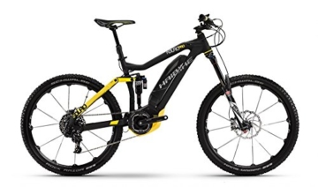 Haibike Sduro Nduro Pro 27, 5 Zoll Anthrazit/Gelb Matt (2016), 47 -