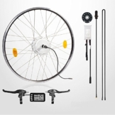 E-Bike Conversion Kit, 48V 350W, 26", Umbausatz mit Heckmotor, LCD-Display, max 35km/h, für Schraubkränze, Scheibenbremse geeignet -
